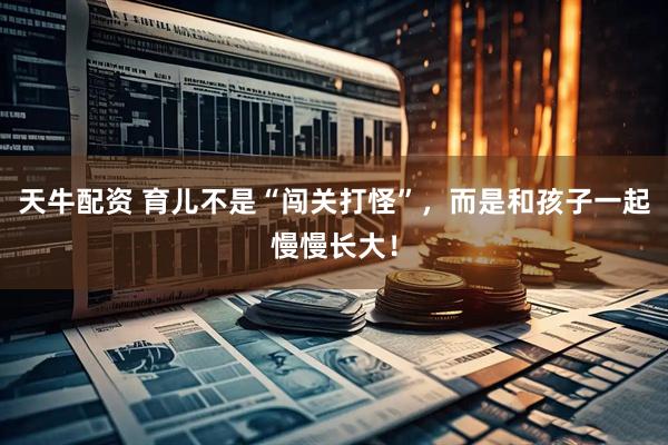 天牛配资 育儿不是“闯关打怪”，而是和孩子一起慢慢长大！